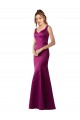 Fitted Sexy Open Back Satin Prom Dress with Floral Details