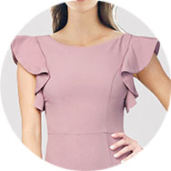 Buy Flutter Sleeves Prom Dresses UK